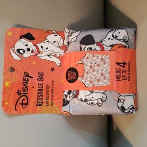 Disney 101 Dalmation Halloween Pumpkin Reusable bag NWT